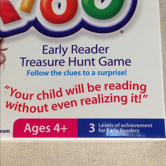 Ukloo Early Reader Treasure Hunt Game, Ages 4 & Up - Picture 2 of 6